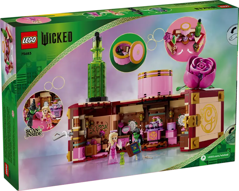 Dormitorio de Glinda y Elphaba (Lego 75683 Wicked): imagen 8