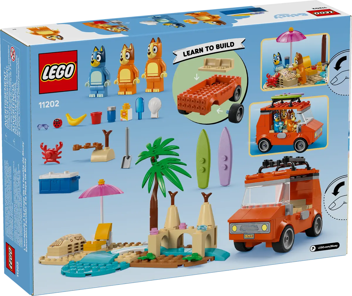 Excursión Familiar a la Playa de Bluey (Lego 11202): imagen 3