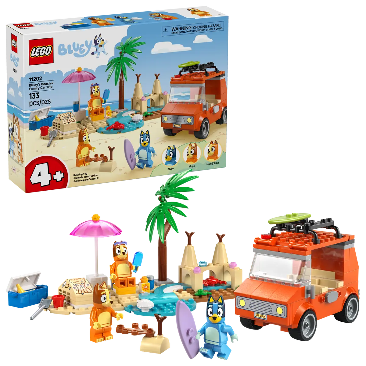 Excursión Familiar a la Playa de Bluey (Lego 11202): imagen 1