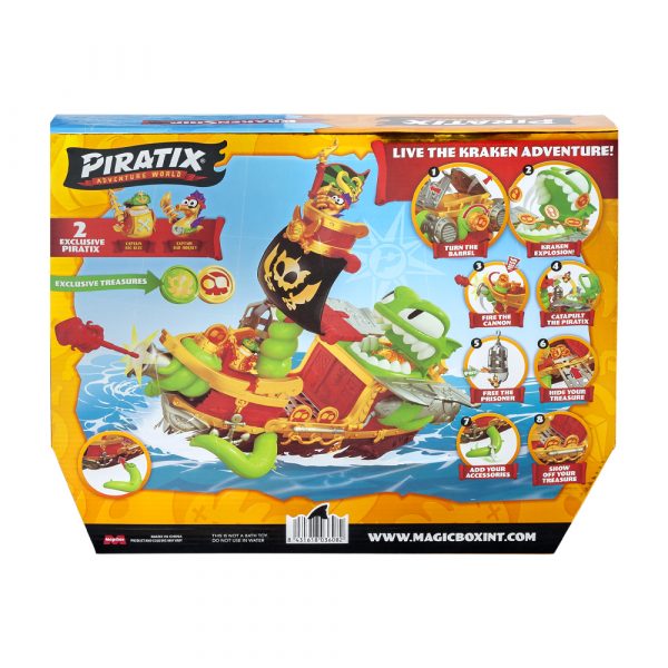 Piratix Adventure World - Barco Kraken: imagen 10