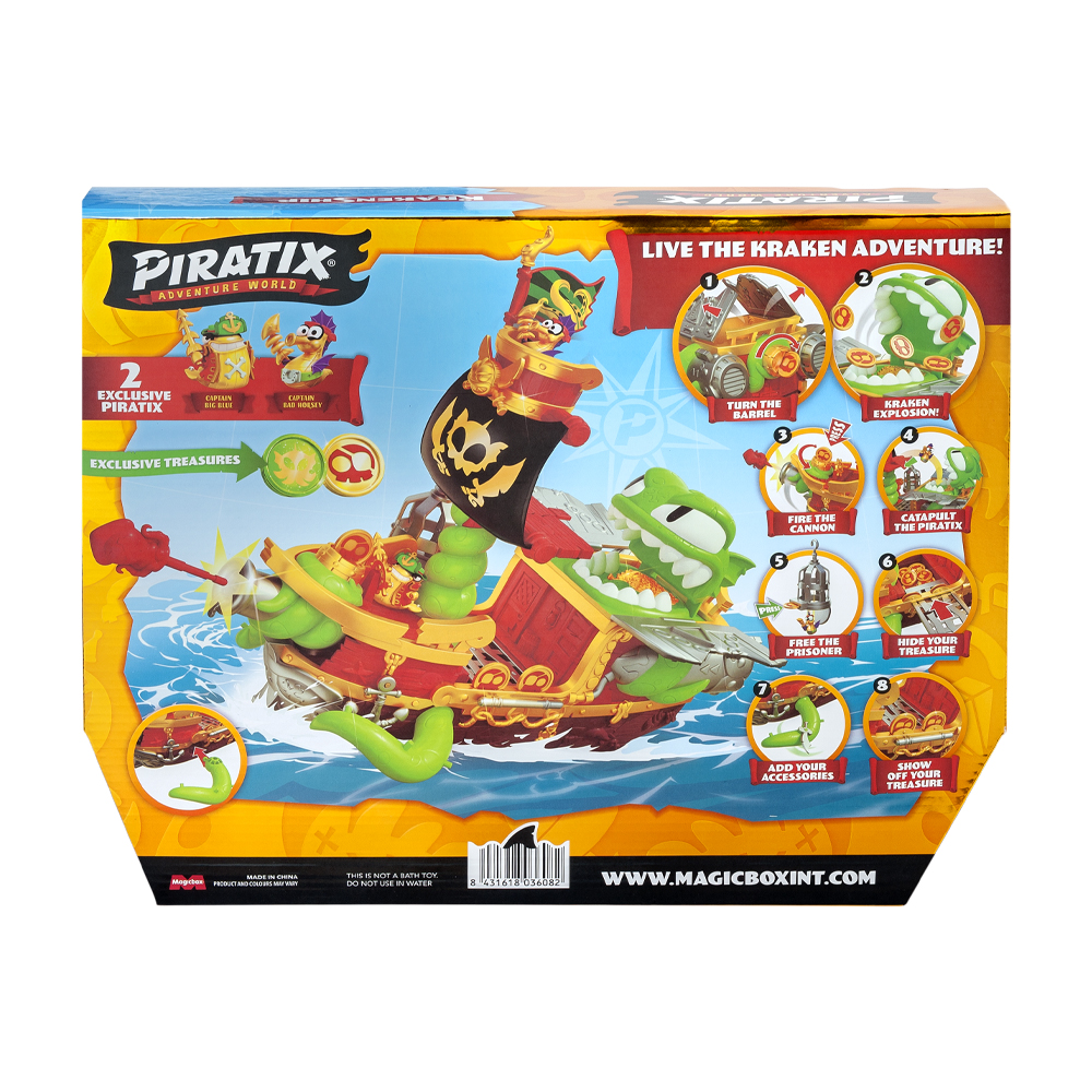 Piratix Adventure World - Barco Kraken: imagen 10
