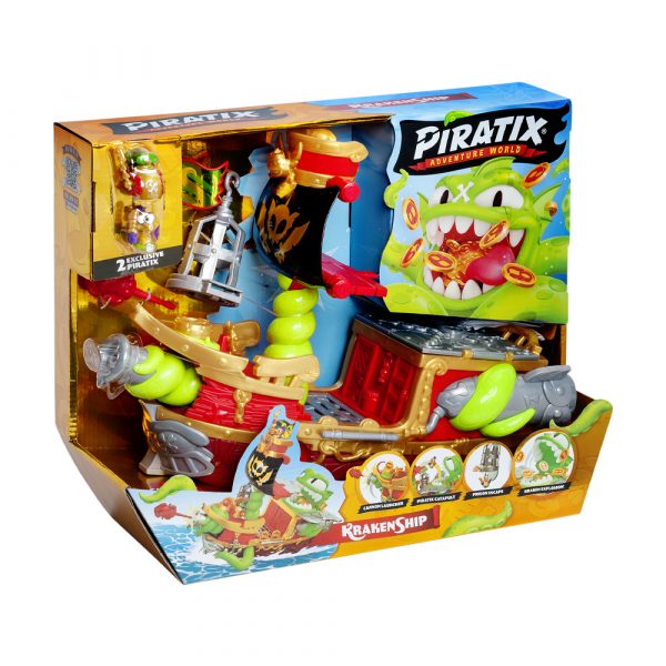Piratix Adventure World - Barco Kraken: imagen 9