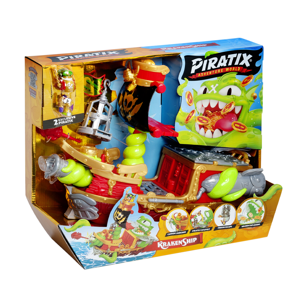 Piratix Adventure World - Barco Kraken: imagen 9