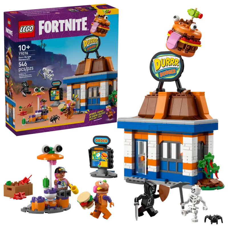 Restaurante Hamburrrguesa (Lego 77076 Fortnite): imagen 1