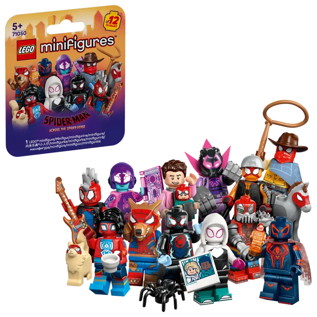 Spider-man: Cruzando El Multiverso (Lego 71050 Box Minifigures)