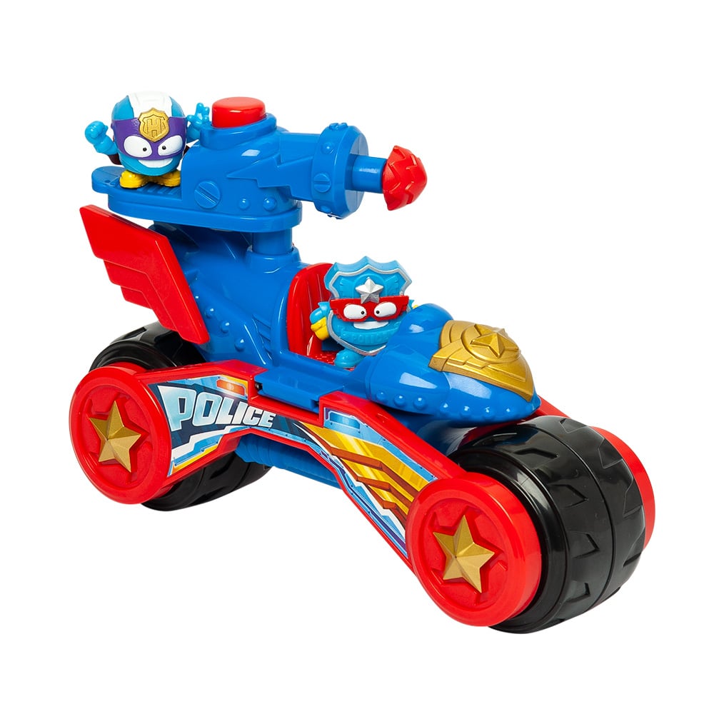 Superthings - Kazoom Power Warrios Battle Vehicles: Police: imagen 2