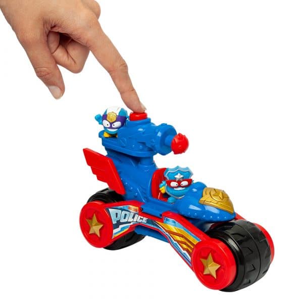 Superthings - Kazoom Power Warrios Battle Vehicles: Police: imagen 3