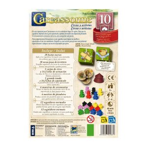 Carcassonne Exp. 10 - Circos y Artistas: imagen 2