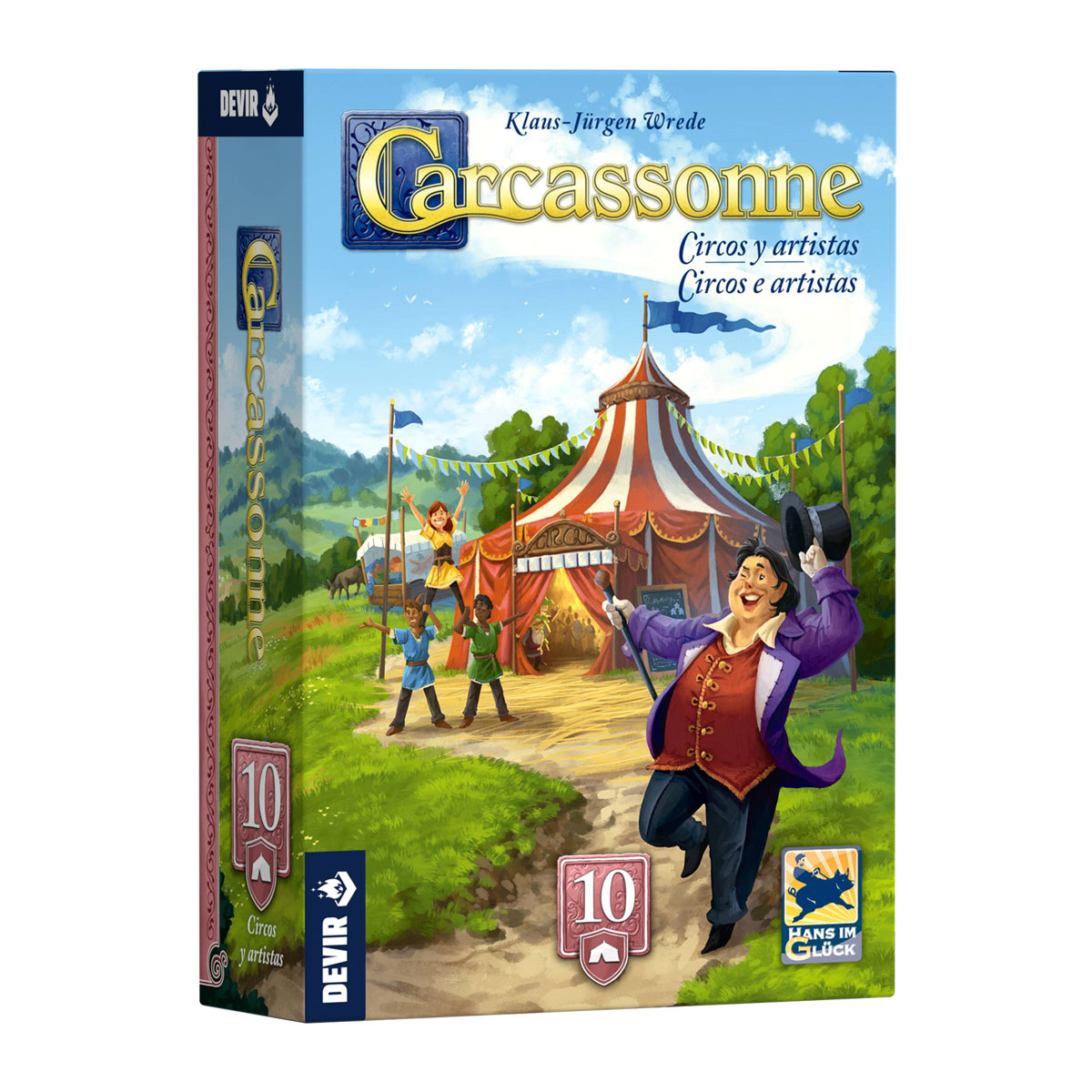 Carcassonne Exp. 10 - Circos y Artistas: imagen 1