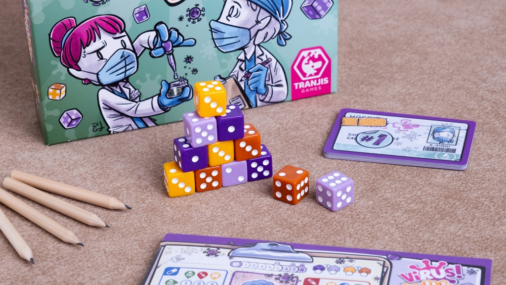 Virus! ROLL & WRITE: imagen 4