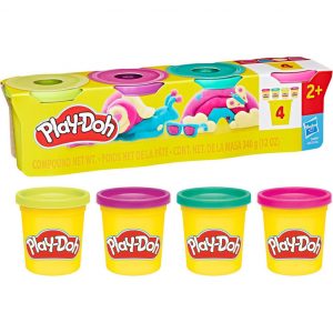 Play-Doh - Pack 4 Botes Surtidos
